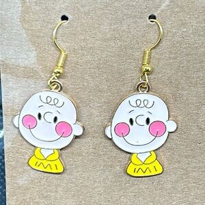 Charlie Brown dangle earrings